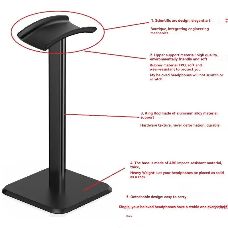 Headphone Stand – Desktop Headset Holder