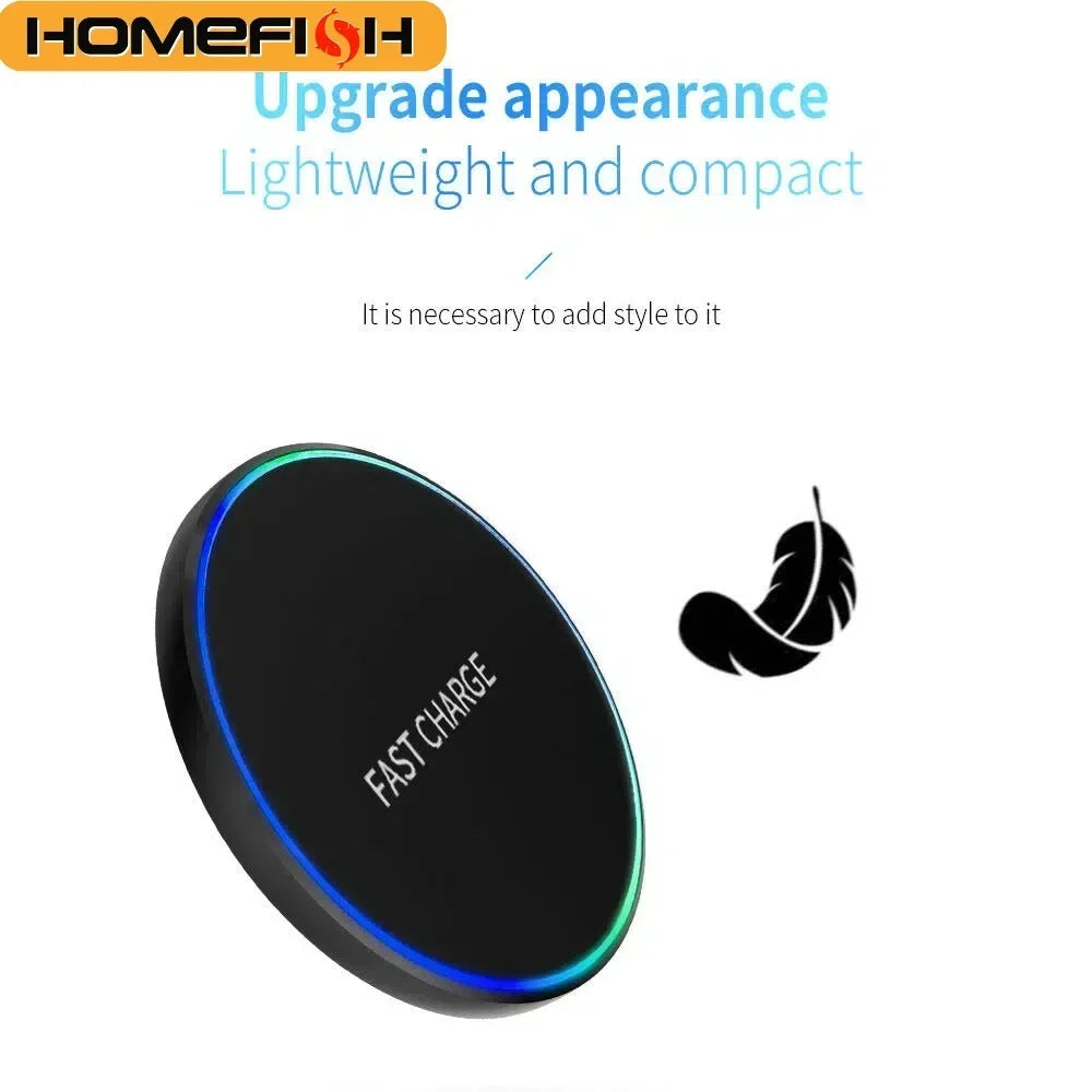 Wireless Charging Pad – Fast Charge for Phone, Watch & Earphones