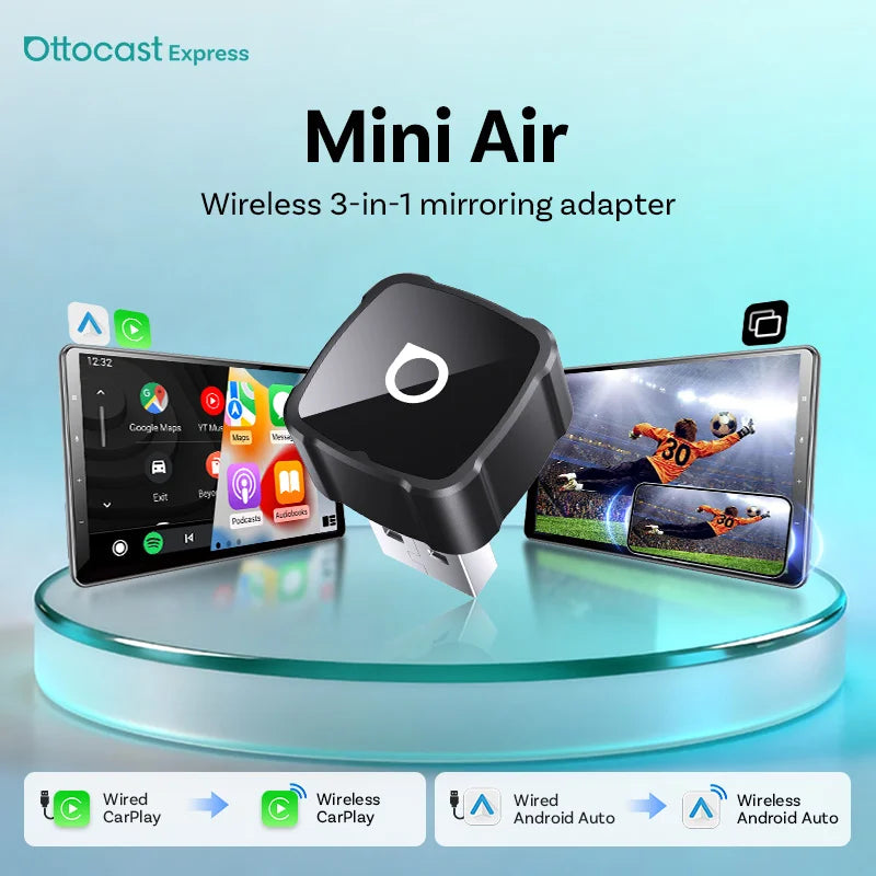 Mini Air – Wireless CarPlay & Android Auto Adapter