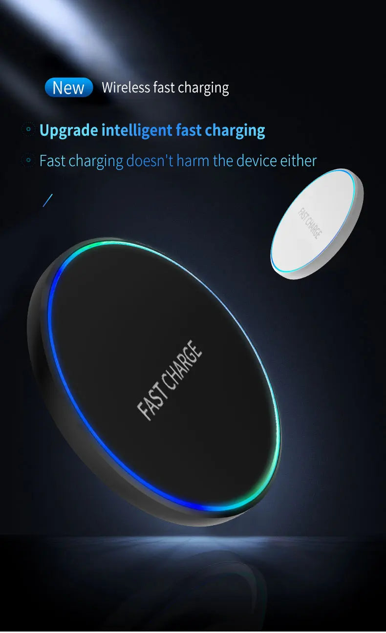 Wireless Charging Pad – Fast Charge for Phone, Watch & Earphones