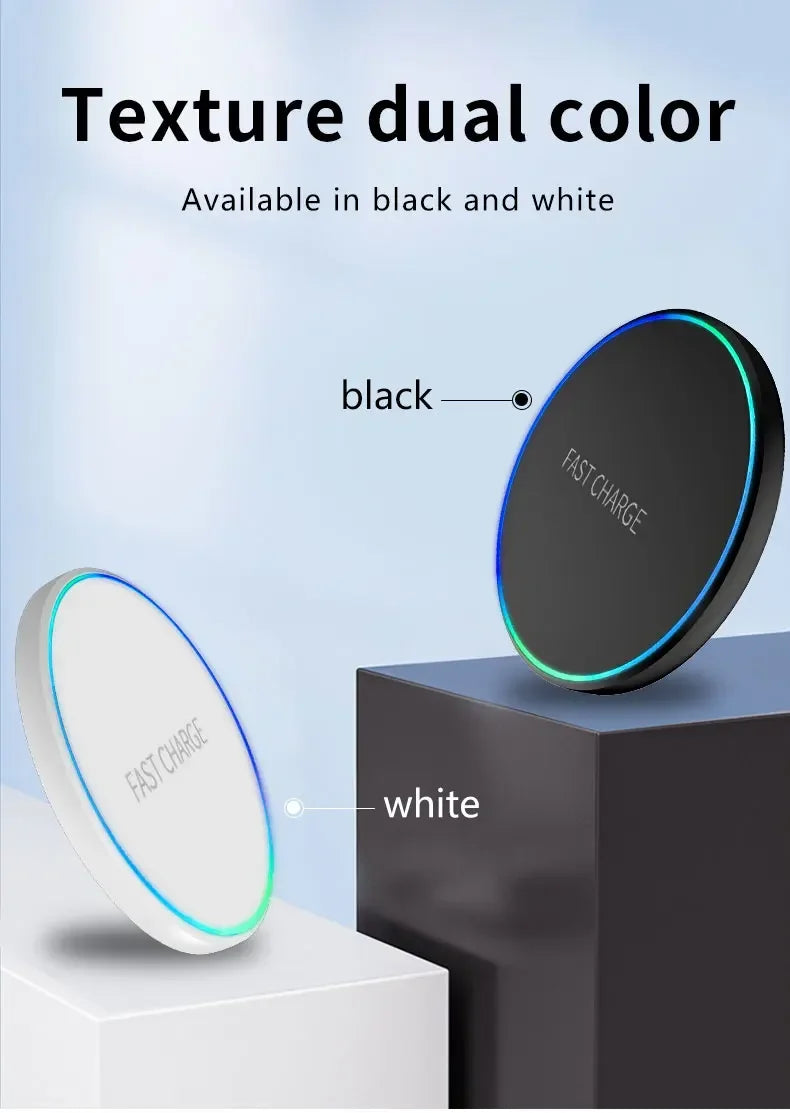 Wireless Charging Pad – Fast Charge for Phone, Watch & Earphones