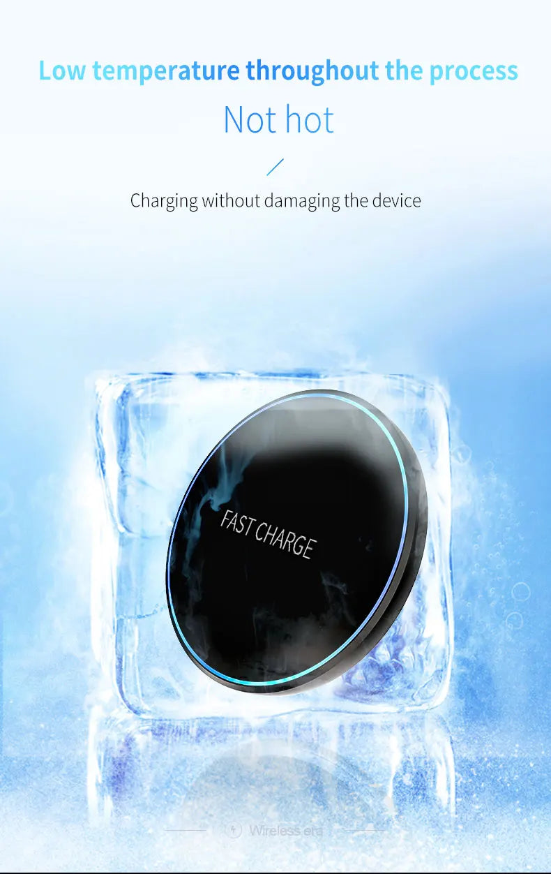Wireless Charging Pad – Fast Charge for Phone, Watch & Earphones