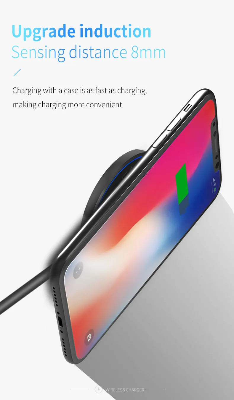 Wireless Charging Pad – Fast Charge for Phone, Watch & Earphones